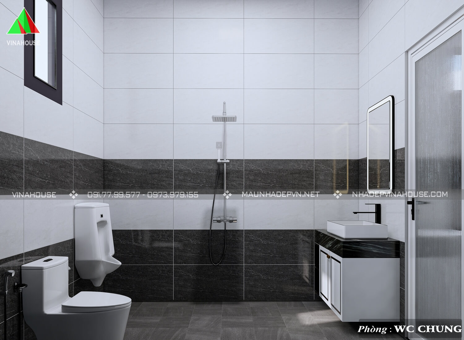 thiết kế nội thất khu vệ sinh